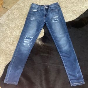 Distress skinny jeans perfect used condition
